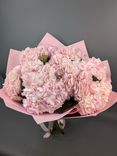 Фото флориста 1: Букет из 11 розовых гортензий