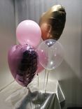 Фото флориста 1: Композиция из шаров «Сердце для тебя»