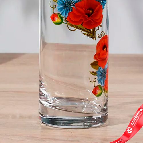 Фото 5: Ваза FLORA «Цветочная поляна», 7,5х26,5 см, микс