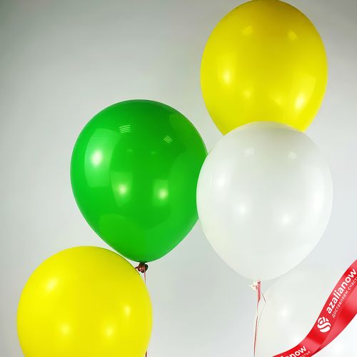 Фото 2: Композиция из 5 шаров с гелием, 30 см, вар. 31