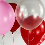Маленькое фото 3: Композиция из 5 шаров с гелием, 30 см, вар. 23