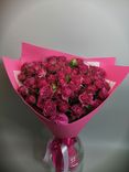 Фото флориста 1: Акция! Букет из 15 кустовых малиновых роз (букеты на торжество)