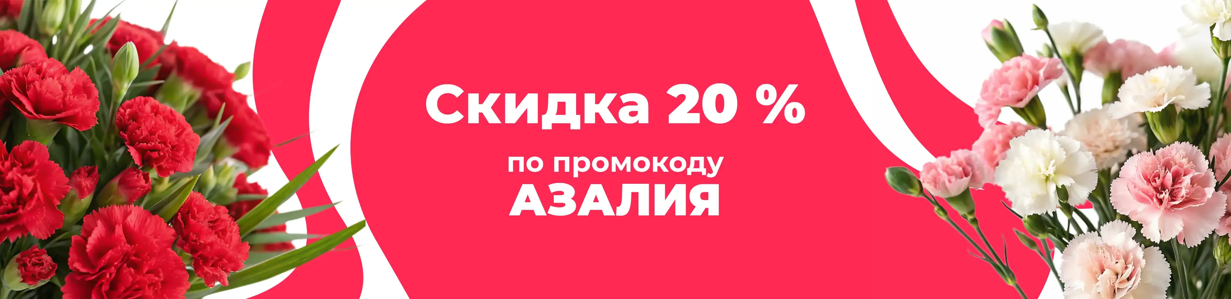Баннер для рубрики: 50 гвоздик