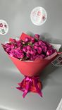 Фото флориста 3: Акция! Букет из 15 кустовых малиновых роз (букеты на торжество)