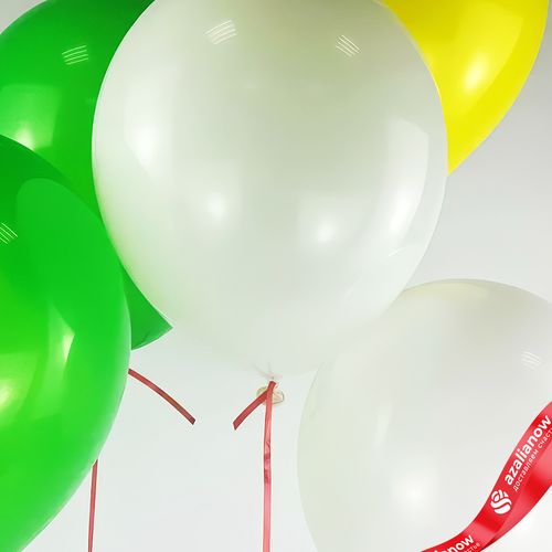 Фото 3: Композиция из 5 шаров с гелием, 30 см, вар. 30