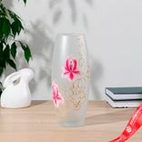Маленькое фото 1: Ваза Flora «Золотой вьюн», d=7.5 см, h=26х10 см