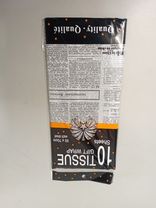 Фото флориста 1: Бумага тишью натуральная «Газета» 20г/м2, 10 листов, 50 на 70см