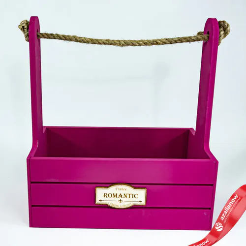 Корзина Дерево D 21 x 12 см H 23 см Фиолетовый