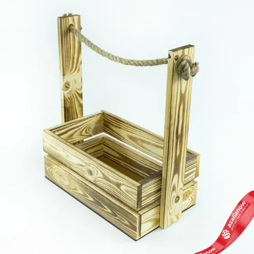 Корзина Дерево D 25,5 x 15 см H 30 см Натуральный