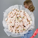 Маленькое фото 5: Акция! Огромный букет из кустовых розовых роз
