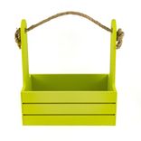 Маленькое фото 1: Корзина Дерево D 21 x 12 см H 23 см Фисташковый