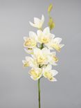 Маленькое фото 1: Орхидея Цимбидиум Искусственный Цимбидиум 75 см Белый