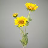 Маленькое фото 1: Подсолнух Искусственный 64 см Желтый